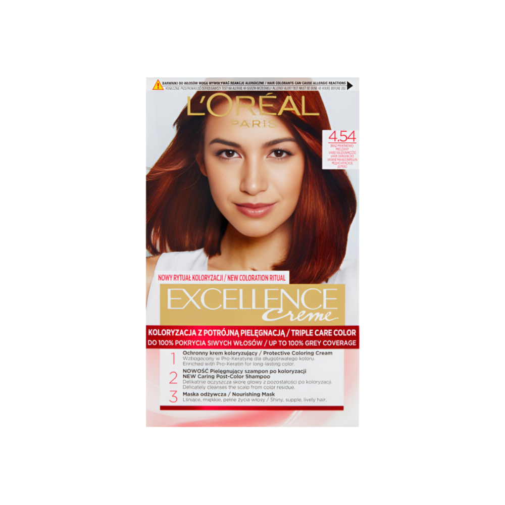 L’oreal Excellence Creme Castanho Acajou 4.54