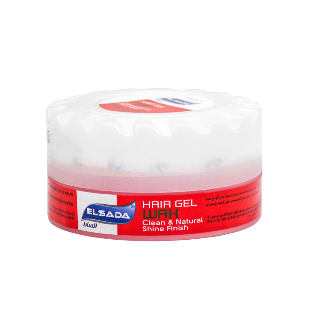 Elsada Hair Gel Wax Clean & Natural Shine Finish 140g
