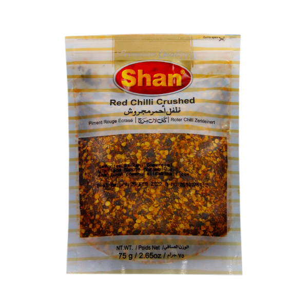 Shan Red Chilli Crushed 75g