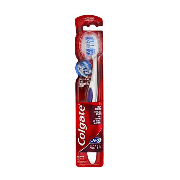 Colgate Escova De Dentes Optic White 360