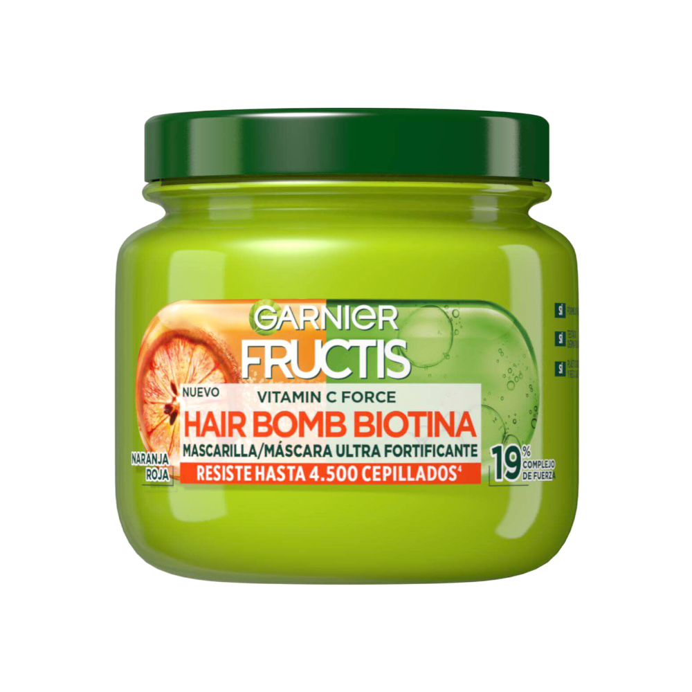 Garnier Hair Bomb Biotina Vitamin C Laranja Rosa 320ml
