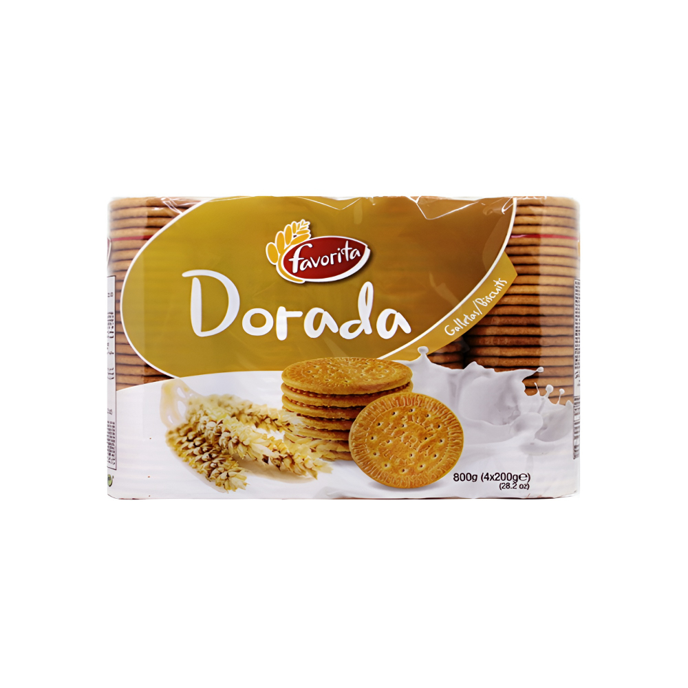 Bolachas Favorita 800g Dorada
