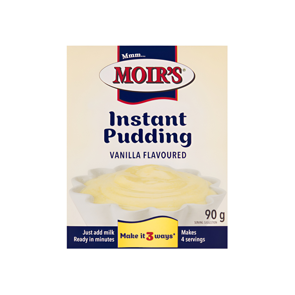 Moirs Instant Pudding Vanilla 90g