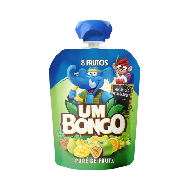 Um Bongo 8 Frutas Pure De Fruta 90g