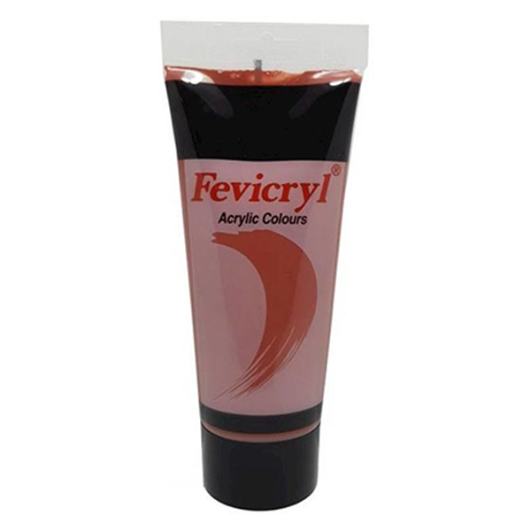 Fevicryl Acrylic Colours Burnt Sienna 200ml