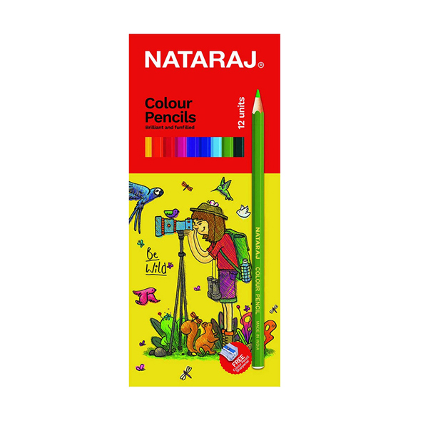 Nataraj Lapis De Cores 12Unidad