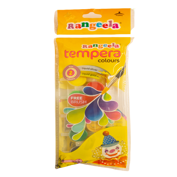 Rangeela Tempera Colours 12Pcs