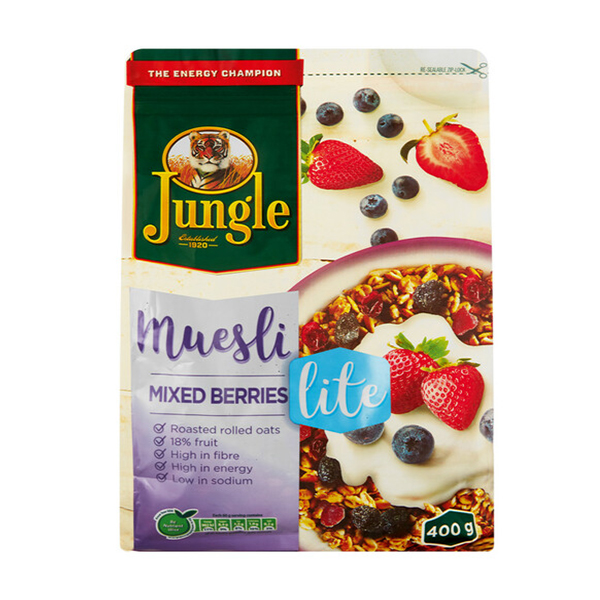 Jungle Muesli Mixed Berries 400g