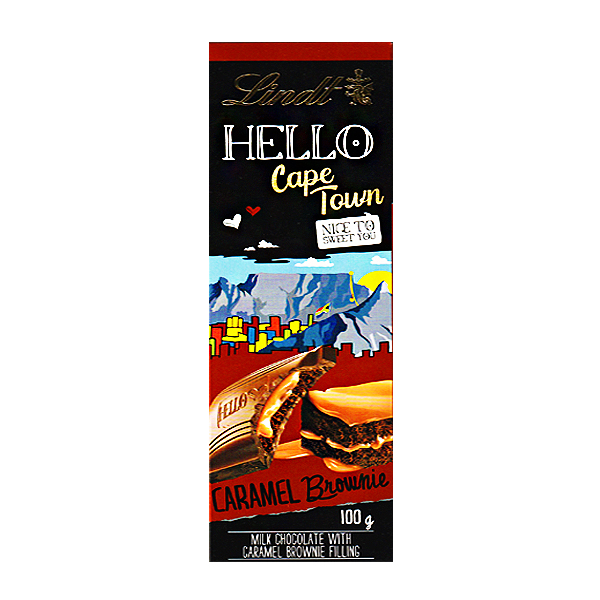 Lindt Hello Caramel Brownie 100Gr