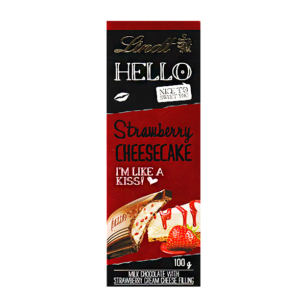 Choco.lindt Hello Strawberry 100g