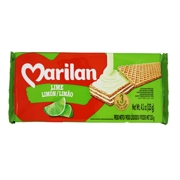 Bolachas Marilan Wafer Limão, 115 g