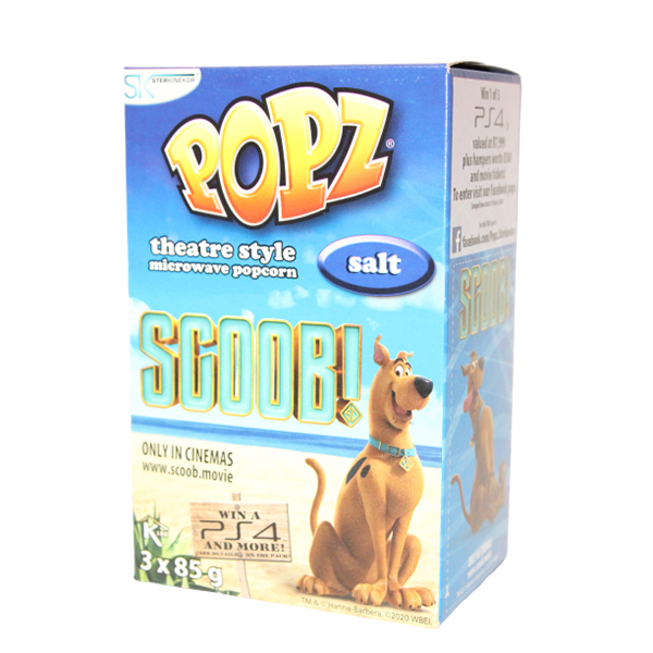 Popz Microwave Popcorn Salt 85g