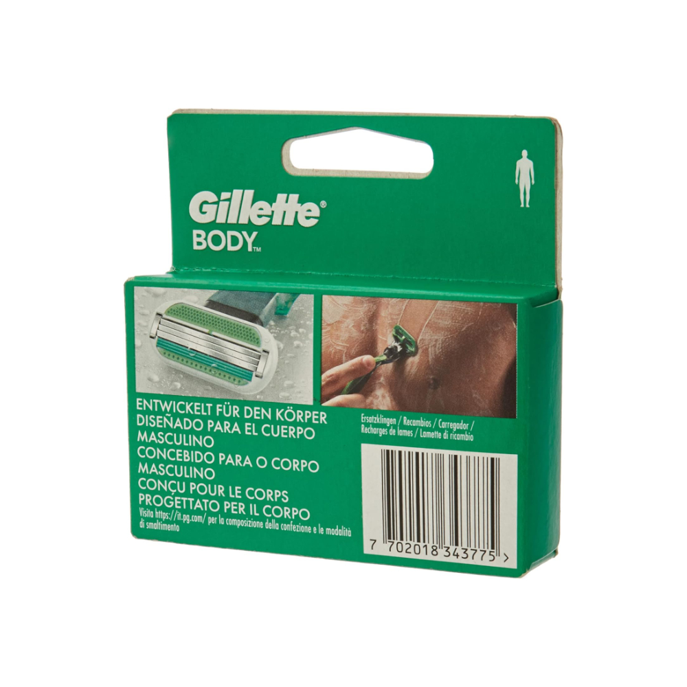 Gillette Body 2 Laminas 1’S