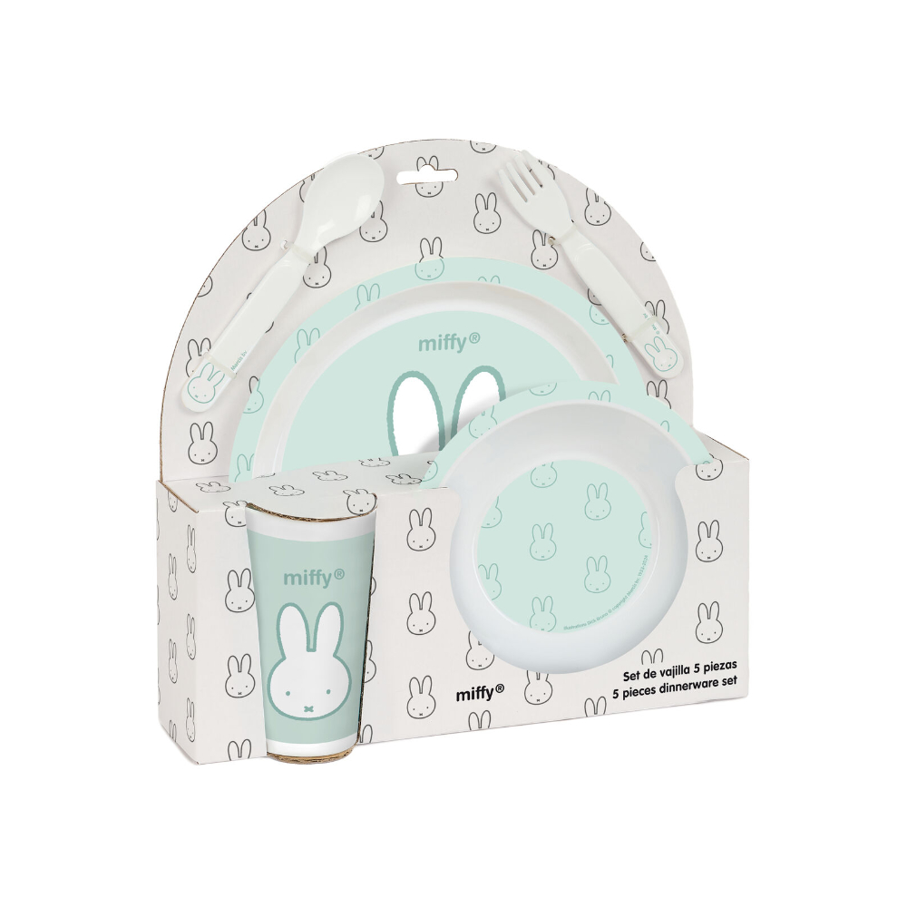 Miffy Conjunto De Refeicao Verde