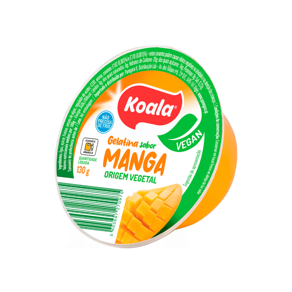 Koala Gelatina Manga 130g