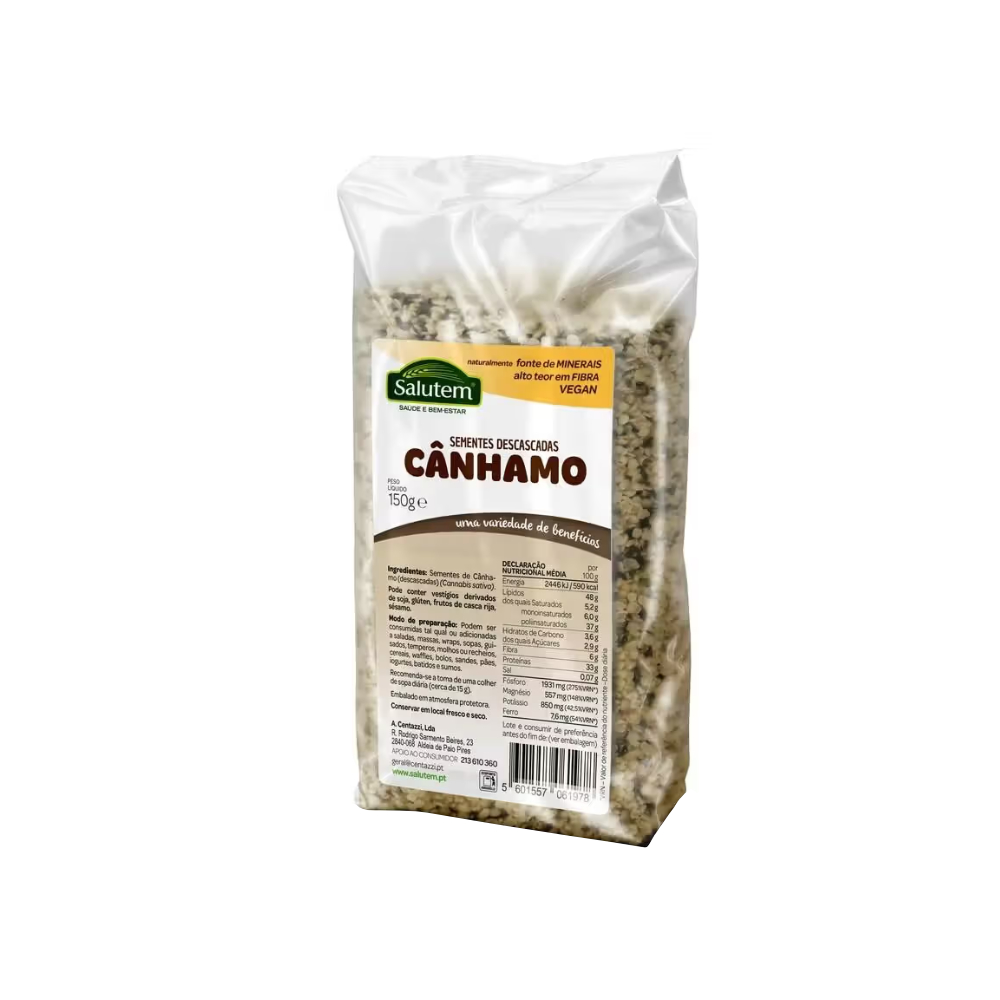 Salutem Sementes Descascadas De Canhamo 150g