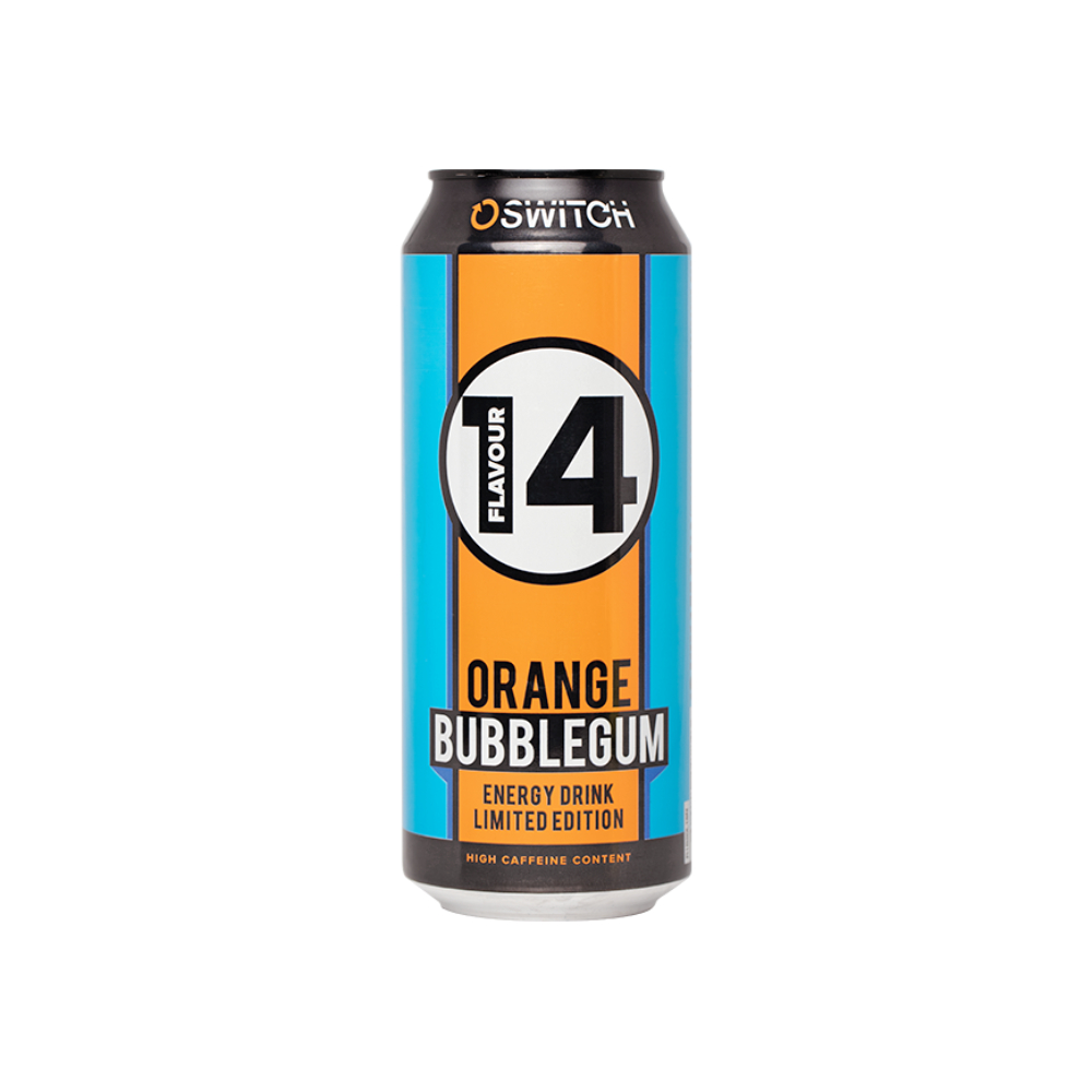 Switch Orange Bubblegum Energy Drink 500ml