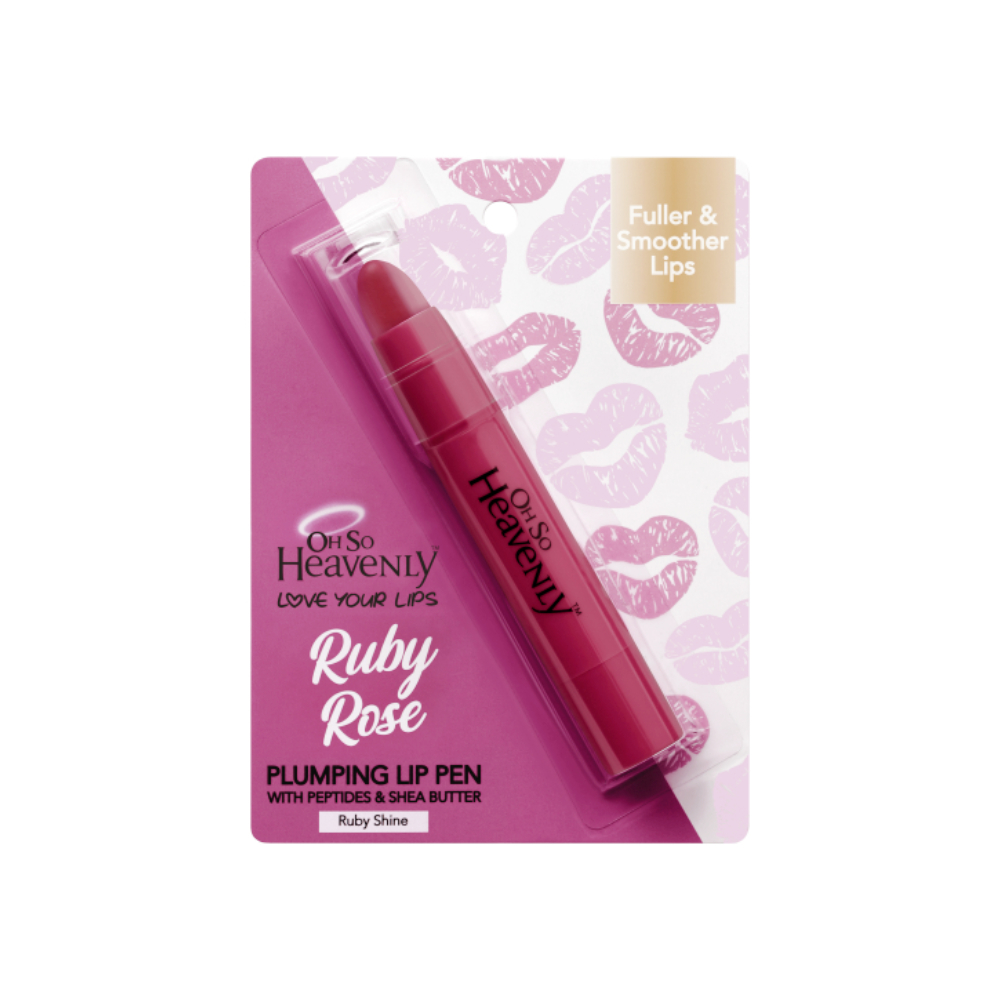 Oh So Heavenly Ruby Rose Plumping Lip Pen Peptides & Shea