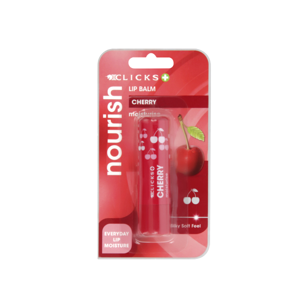 Nourish Clicks Lip Cherry 4.6g