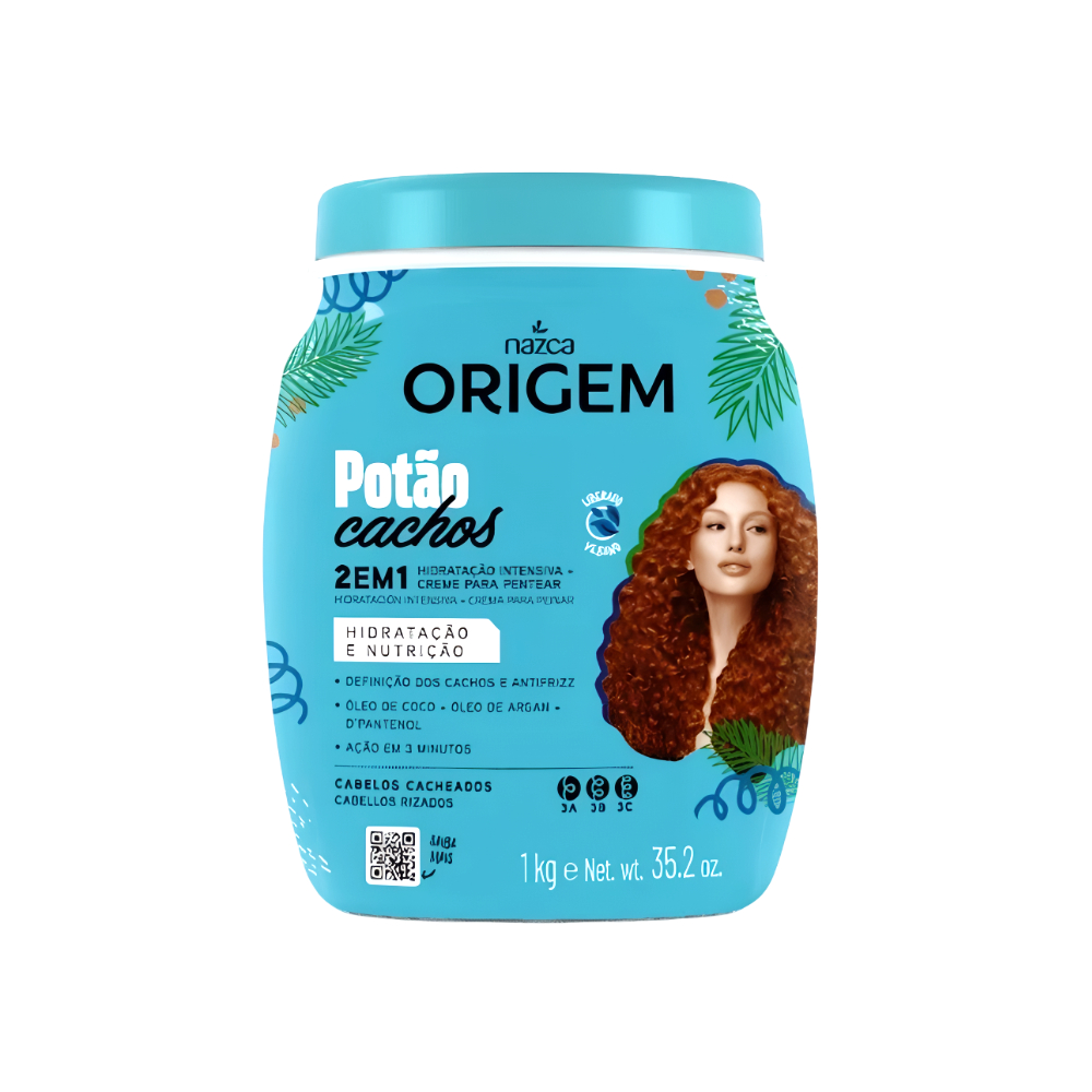 Nazca Origem Cachos Hidratacao E Nutricao 2In1 1kg