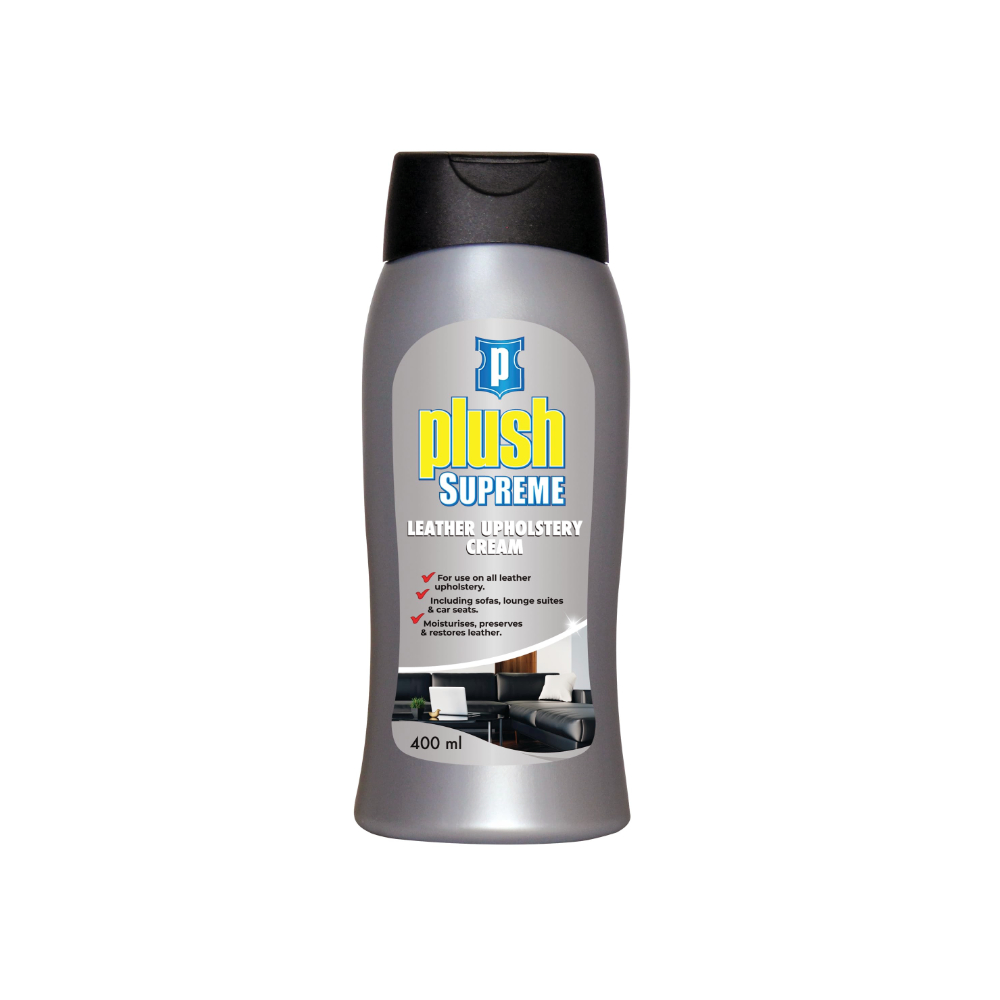 Plush Supreme Leather Upholstery Cream 400ml