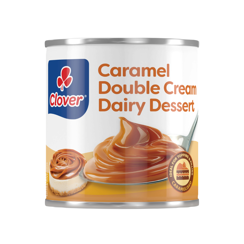 Clover Caramel Double Cream Dairy Dessert 360g