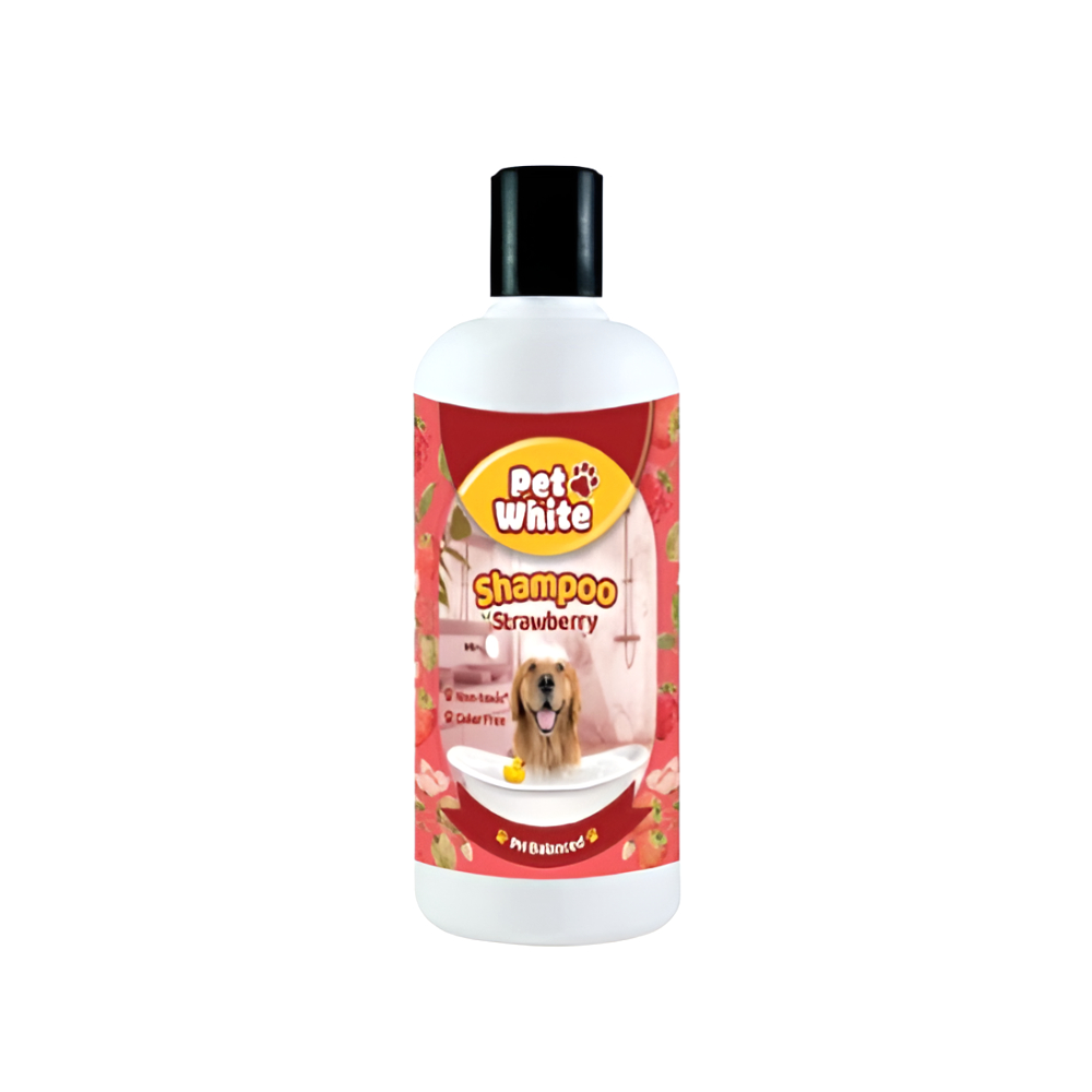 Pet White Shampoo Strawberry 500ml