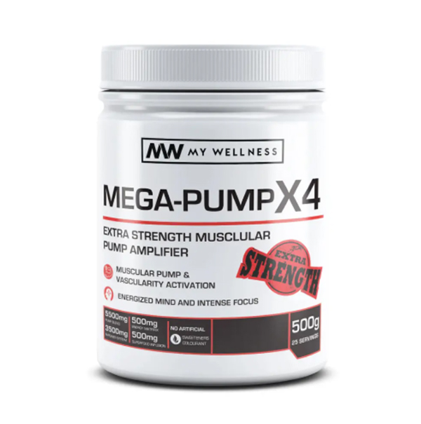 Mega Pump X4 Orange Flavour 500g