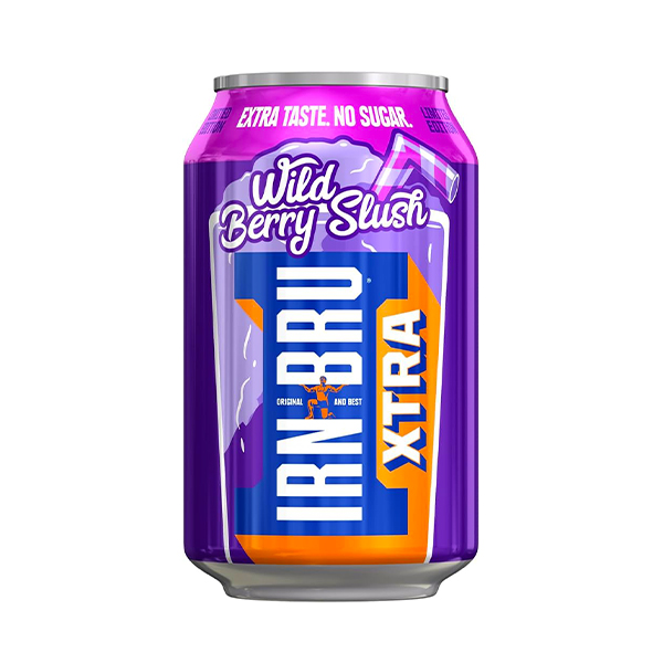 Irn Bru Xtra Wild Berry Slush 330ml