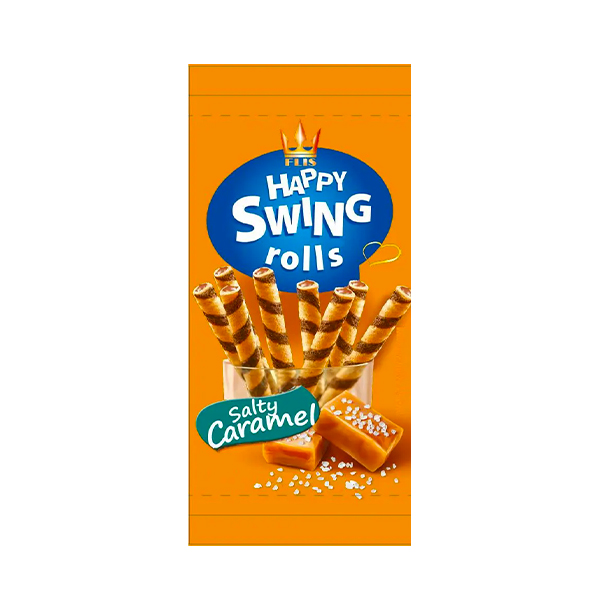 Happy Swing Rolls Salty Caramel 150g