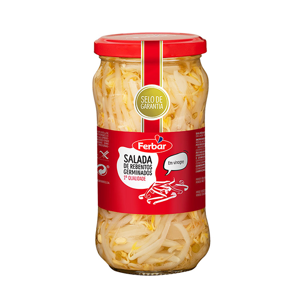 Ferbar Salada De Rebentos Germinados Em Vinagre 345g