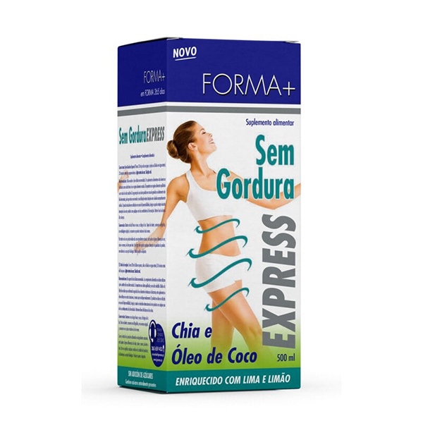 Forma+ Sem Gordura Chia&Oleo De Coco 500ml