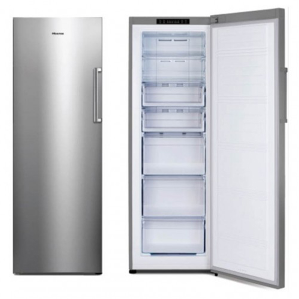 Congelador Vertical 235L Inox Hisense