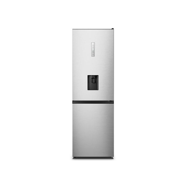 Geleira 320L C/ Dispensador Agua 3L Espelhado Preto Hisense