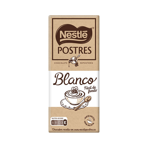 Nestle Postres Chocolate Reposteira Blanco 170g