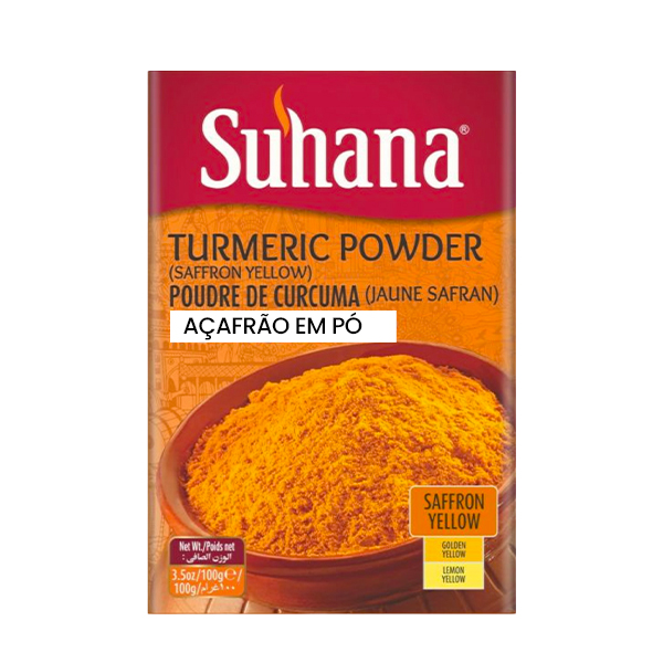 Turmeric Suhana 100g Em Pó