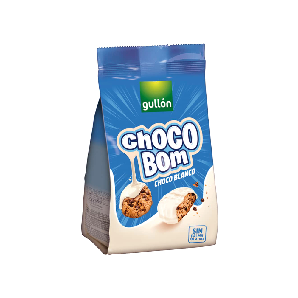 Gullon Choco Bom Choco Blanco 100g