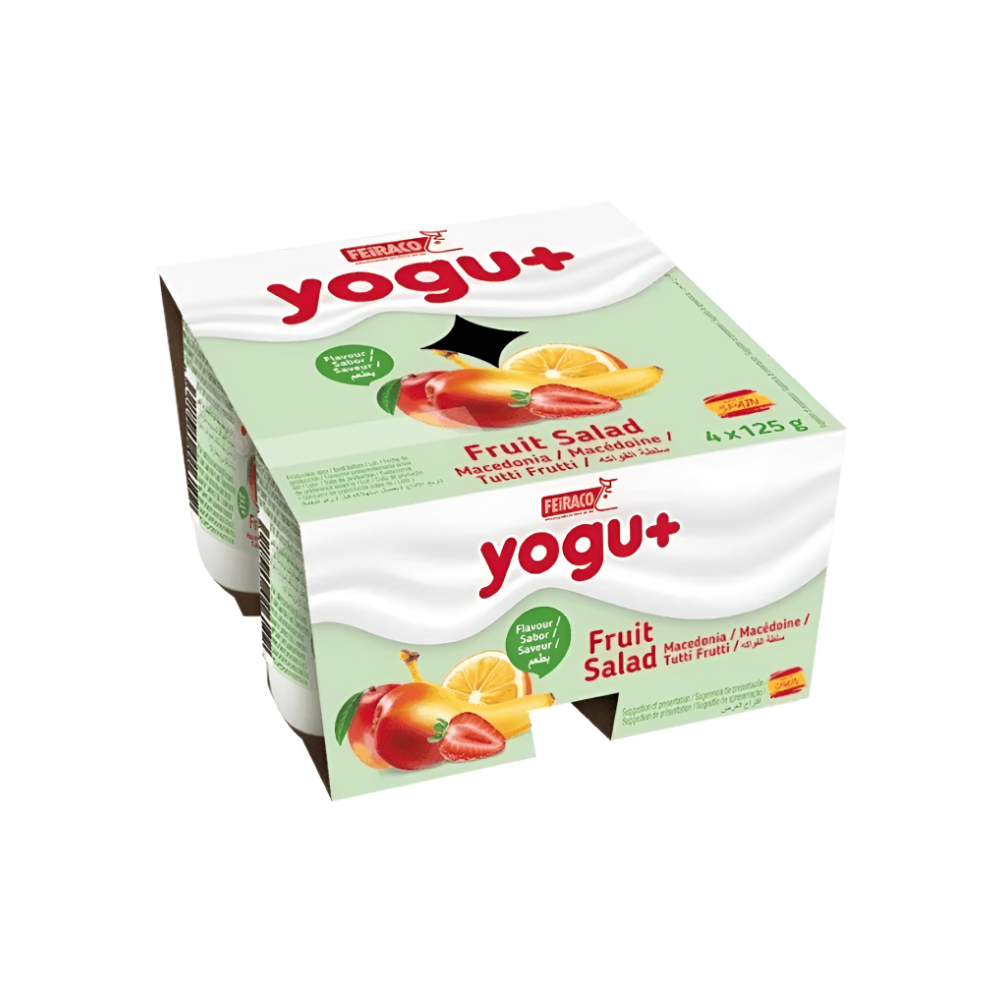 Yogu+ Yoghurte Mix Frutas Long Life 125g