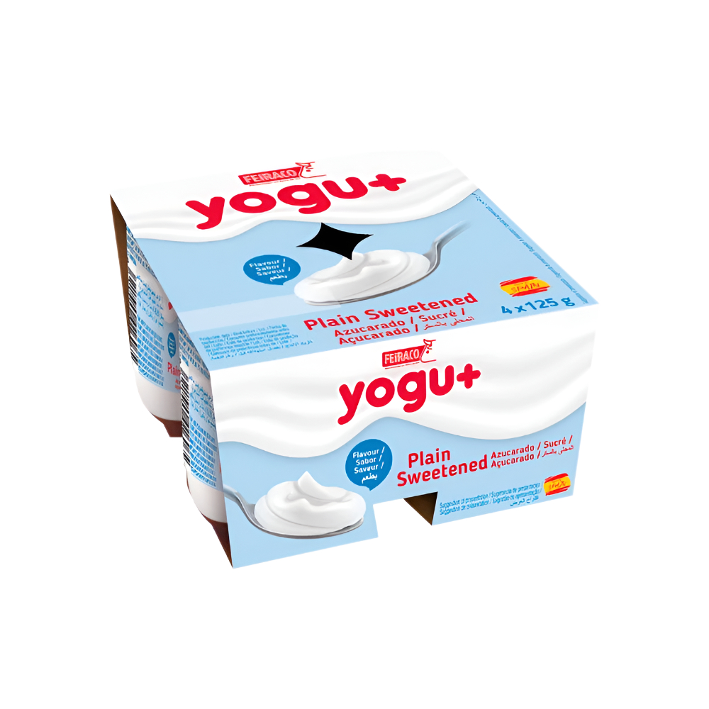 Yogu+ Yoghurte Natural Long Life 125g