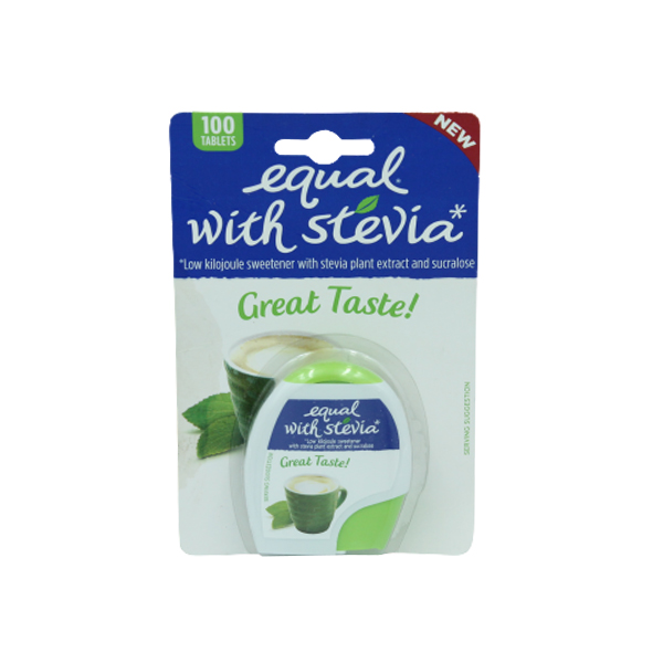 Equal With Stevia 100 Tablets