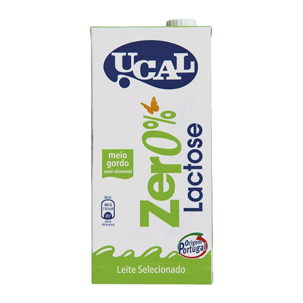 Ucal Meio Gordo Zero%Lactose 1L