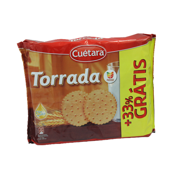 Cuetara Bolachas Torrada 800g