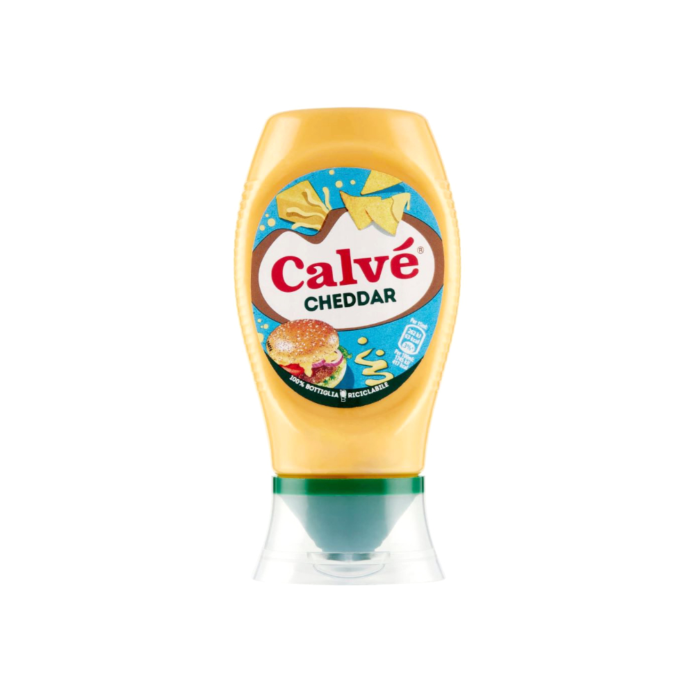 Calve Molho Cheddar Topdown 240g