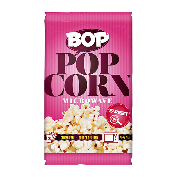 Bop Popcorn Microwave Sweet 90g