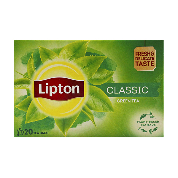 Lipton Vitality Classic Green Tea 20S
