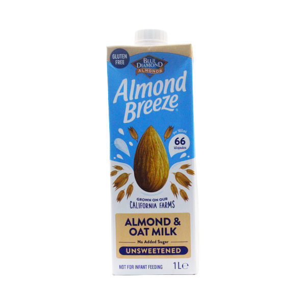 Almond Breeze Milk Original Unsweetened 1L