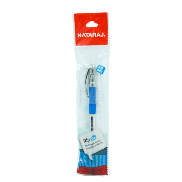 Caneta De Gel Azul Nataraj 0.6Mm