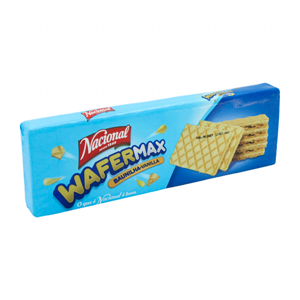 Nacional Bol. Wafer Baunilha-Vanilla 125g