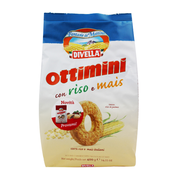 Divella Biscuit Ottimini Riso/Mais 400 g