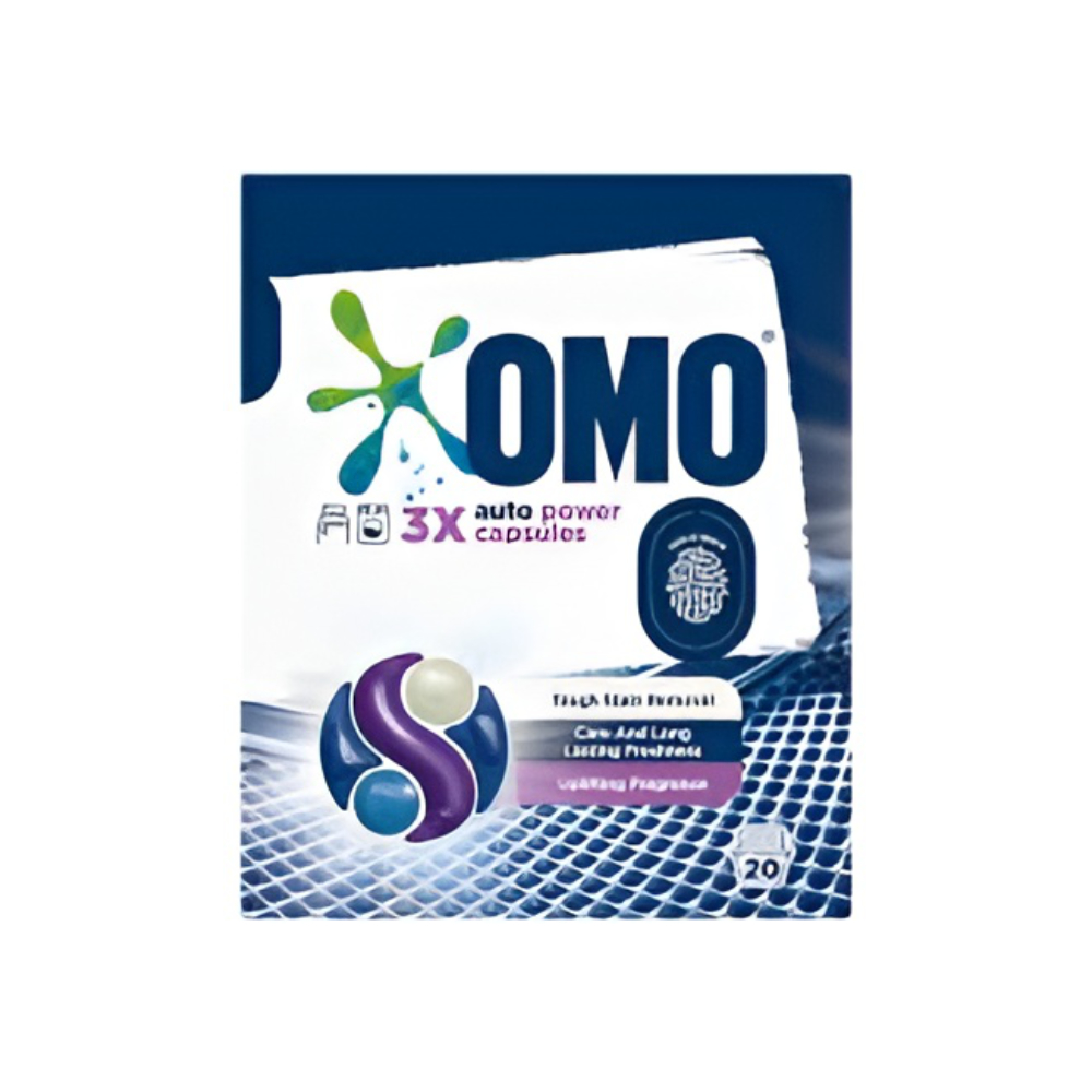 Omo Capsules + Confort 20S